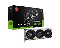 PLACA DE VIDEO 8GB NVIDIA MSI RTX 4060 Ti VENTUS 3